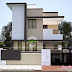 Small 3BHK modern house @ 1480 Sq.Ft