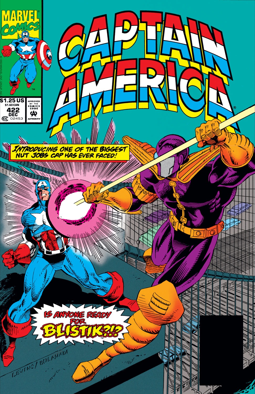 Captain America (1968) Issue #422 #372 - English 1