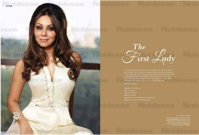 Gauri Khan on the Cover of Noblesse India 
