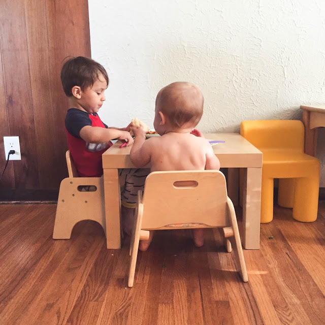 Benefits Of The Montessori Weaning Table, Wooden Toddler Table And Chairs Montessori