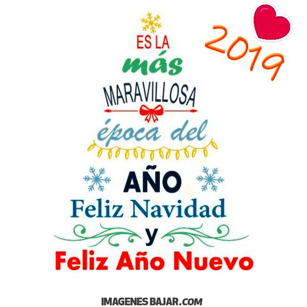 Resultado de imagen de feliz navidad y prospero año nuevo 2019