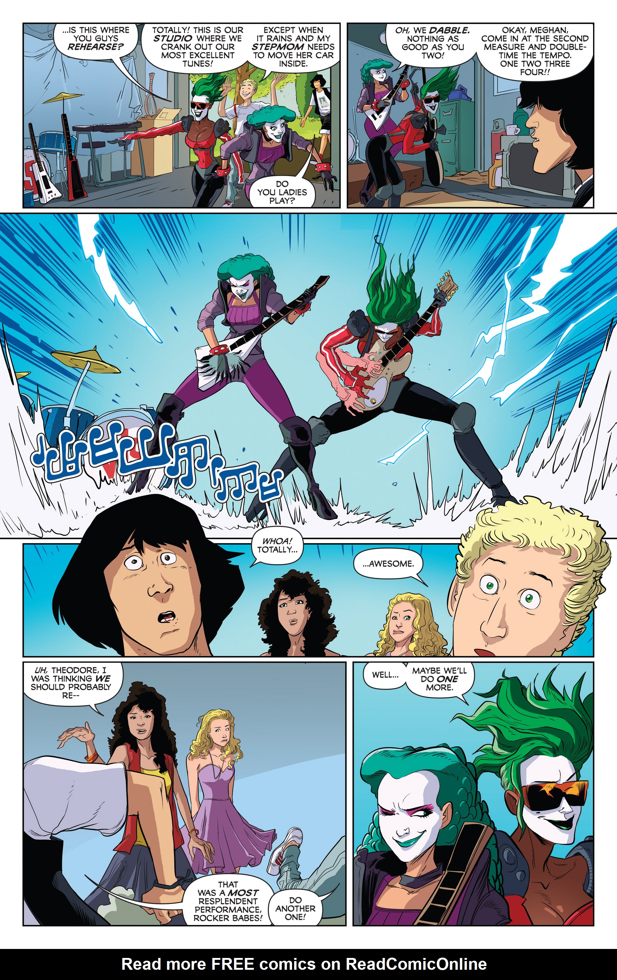 Read online Bill & Ted's Most Triumphant Return comic -  Issue #6 - 21