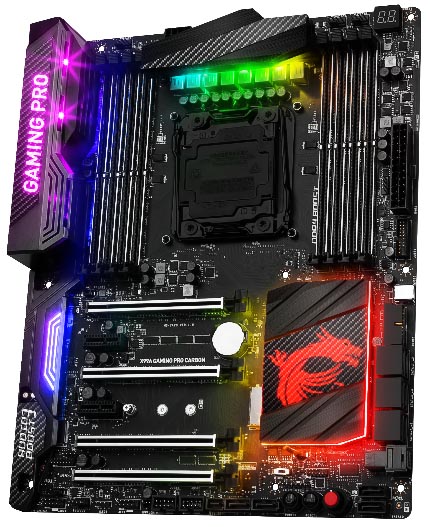 MSI X99A GAMING PRO CARBON Motherboard