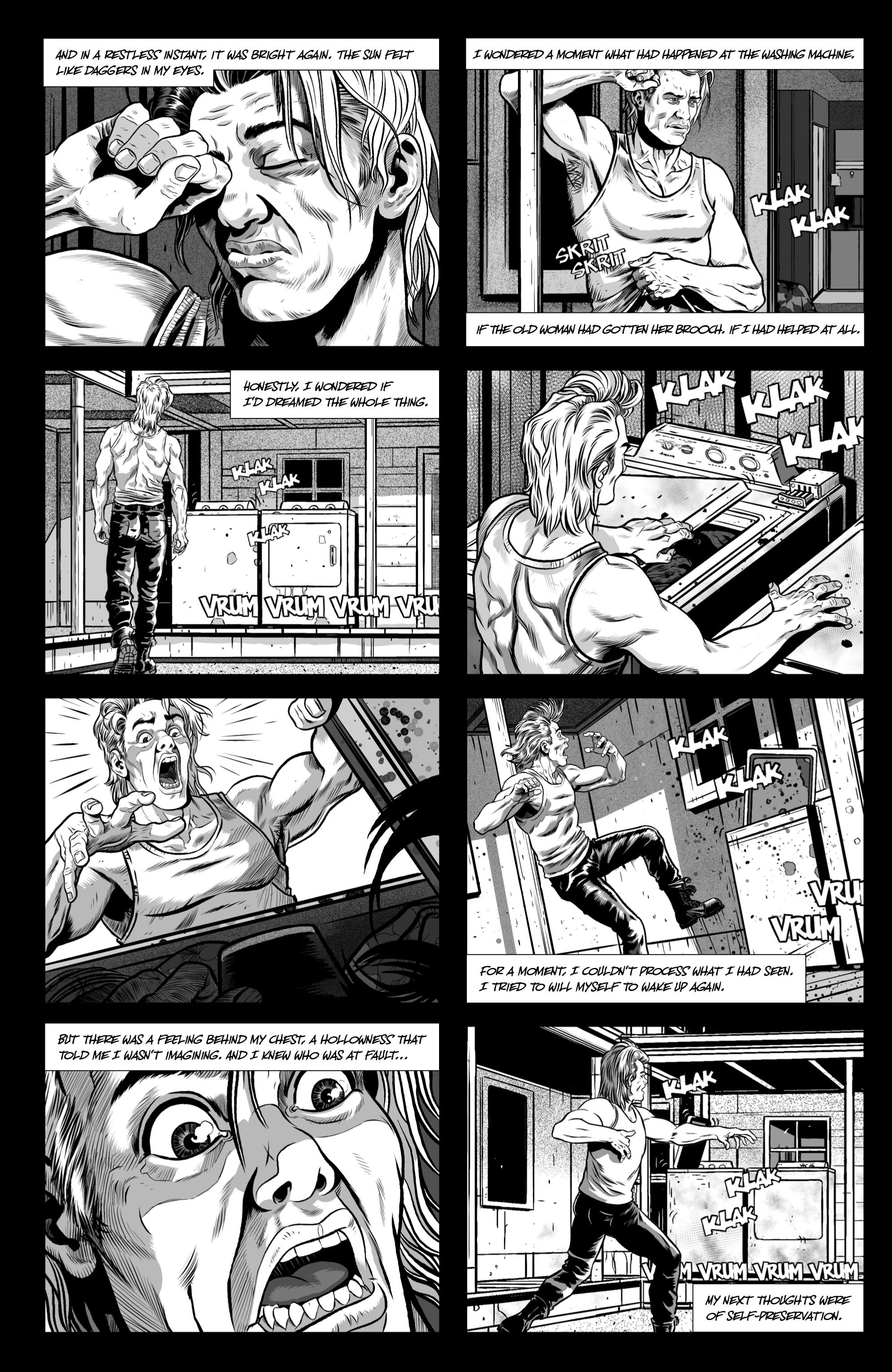 Read online Razorblades: The Horror Magazine comic -  Issue #1 - 5