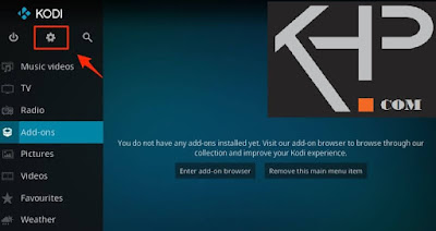 select Addons option that available in the Left section of the player select Addons option that available in the Left section of the player