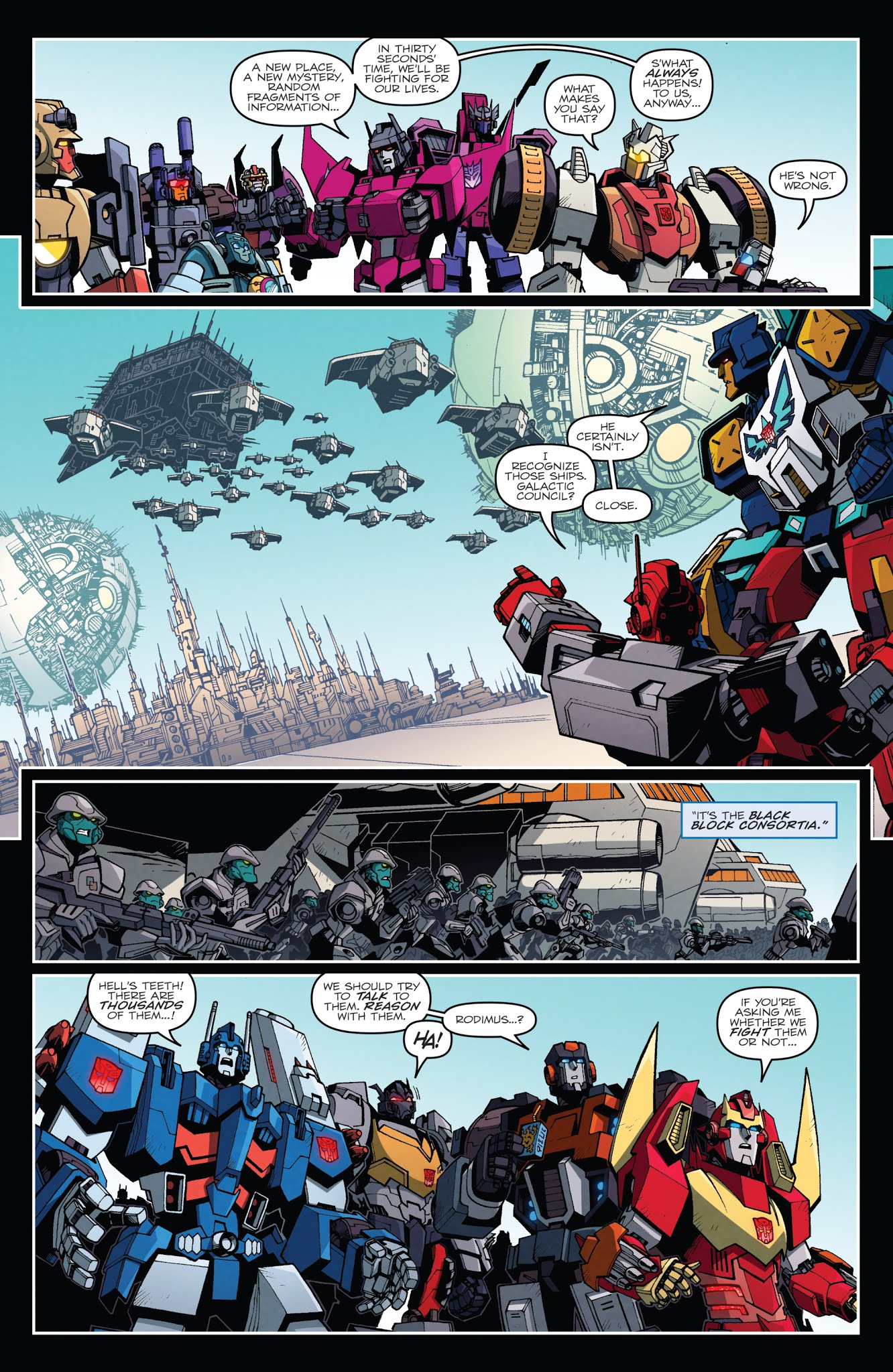 Read online Transformers: Lost Light comic -  Issue #21 - 10