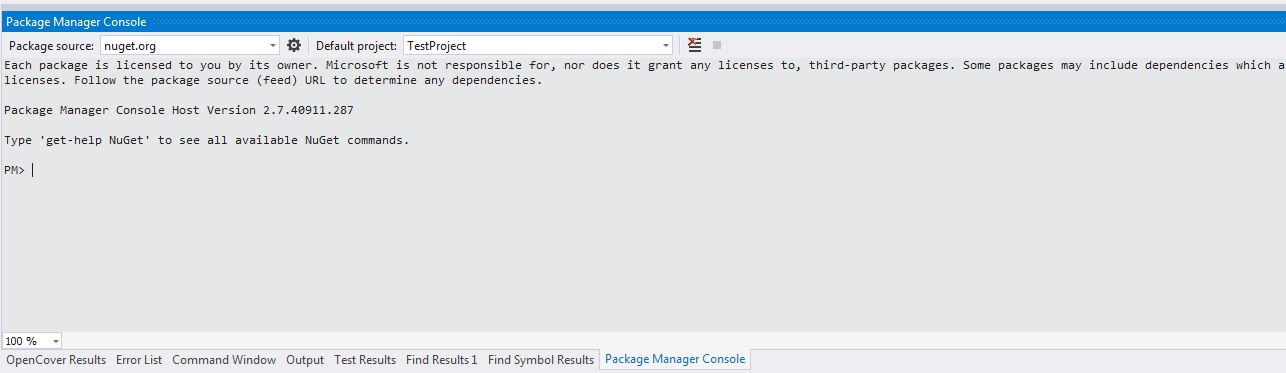 MySoftwareCareer Install Update Nuget Package From Package Manager Console