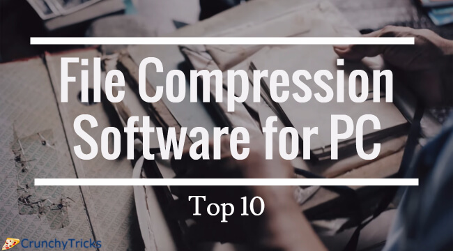 File compression software