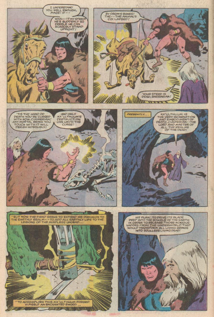 Read online Conan the Barbarian (1970) comic -  Issue #170 - 6