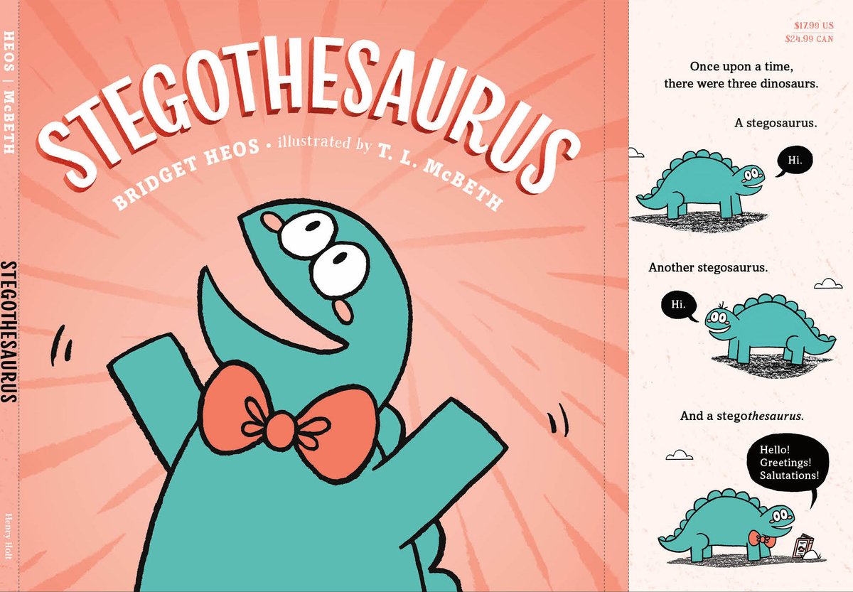 KISS THE BOOK Stegothesaurus by Bridget Heos ESSENTIAL