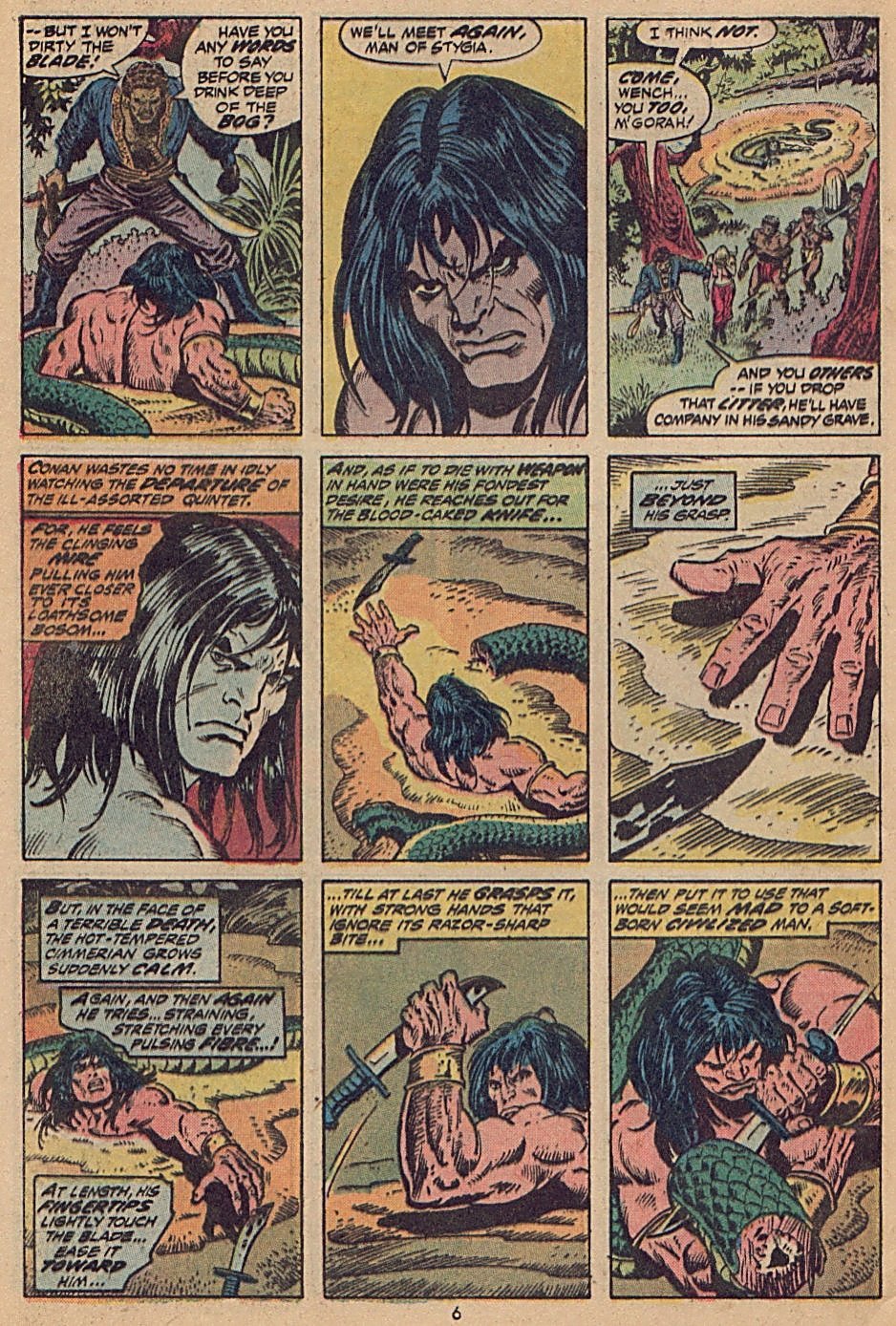 Read online Conan the Barbarian (1970) comic -  Issue #28 - 6