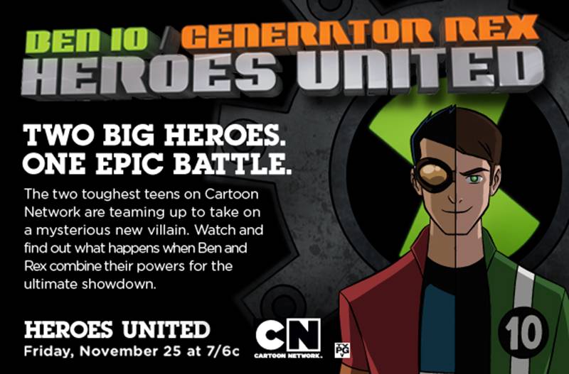 Cartoon Network 2 in 1: Ben 10 Ultimate Alien/Generator Rex by Various:  Very Good (2011)