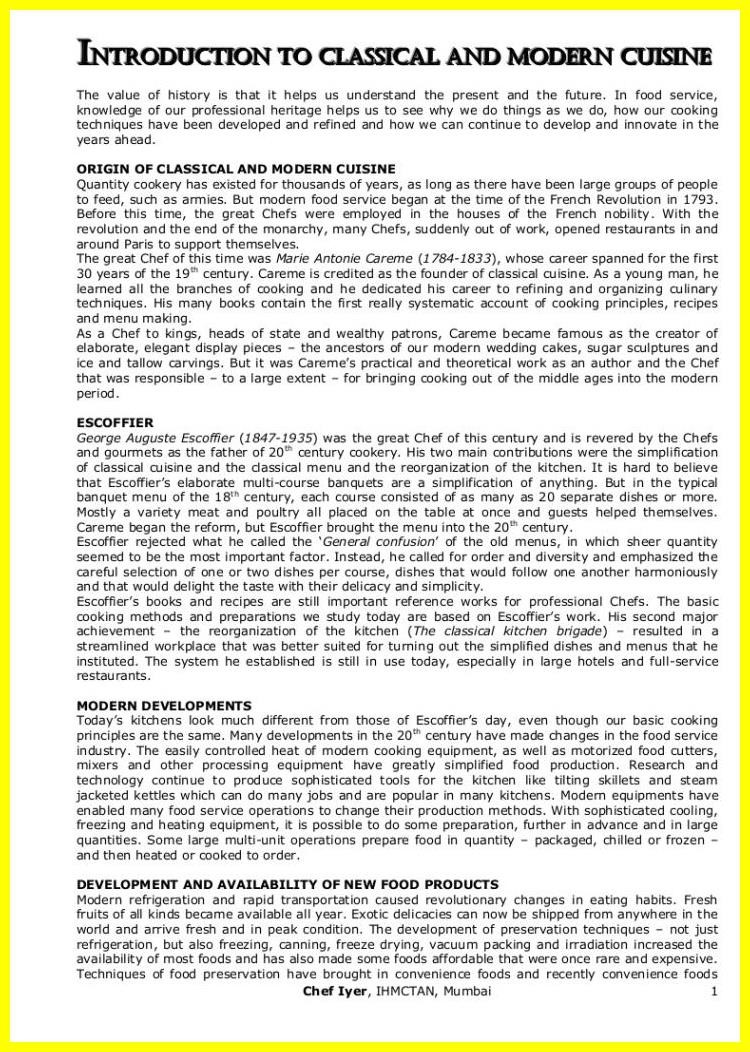 16 Modern Kitchen Brigade Definition N57S MAGDALENA MAY'S BLOG