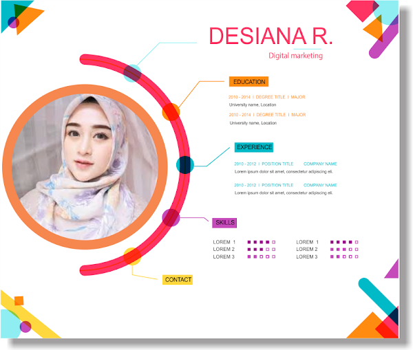 DESAIN CURRICULUM VITAE (CV) GRATISAN UNTUK CEWEK DESAIN CURRICULUM VITAE (CV) GRATISAN UNTUK CEWEK