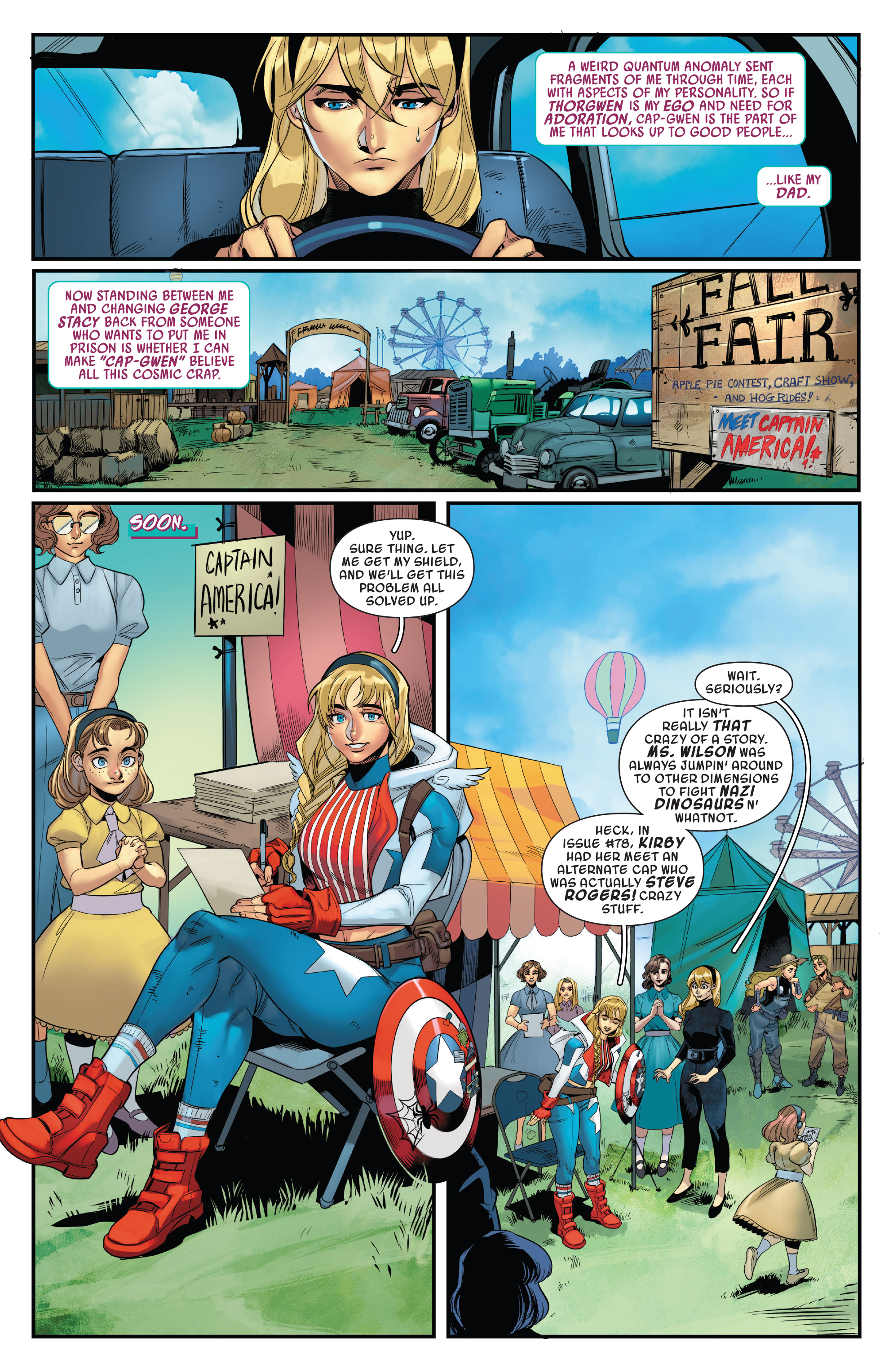 Read online Spider-Gwen: Gwenverse comic -  Issue #2 - 7