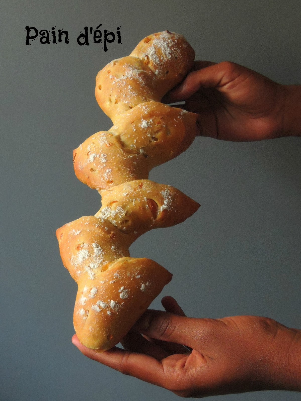 Priya's Versatile Recipes Pain d'Epi/French Wheat Stalk Bread with