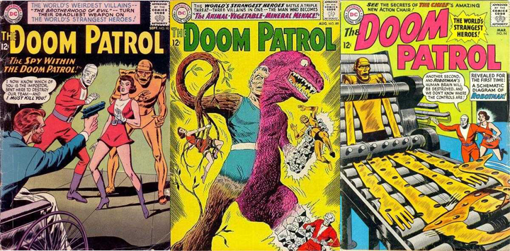 Lido Shuffle: Cover Story - Top 10 Silver Age Doom Patrol Covers