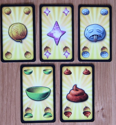 Dungeon Petz - The Yellow playfulness Needs cards