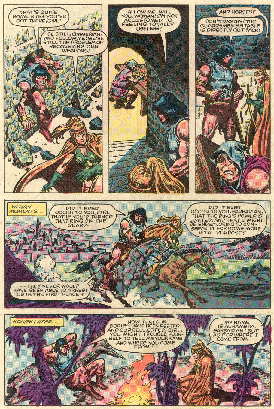 Read online Conan the Barbarian (1970) comic -  Issue #153 - 8