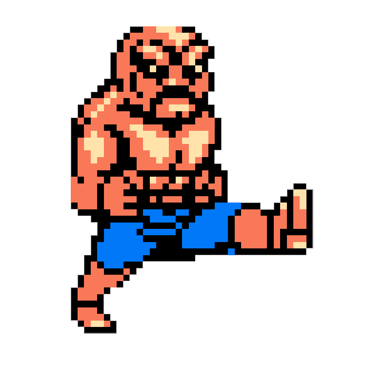 Art'in: Personagens sempre presentes # 7 - Abobo (Double Dragon)