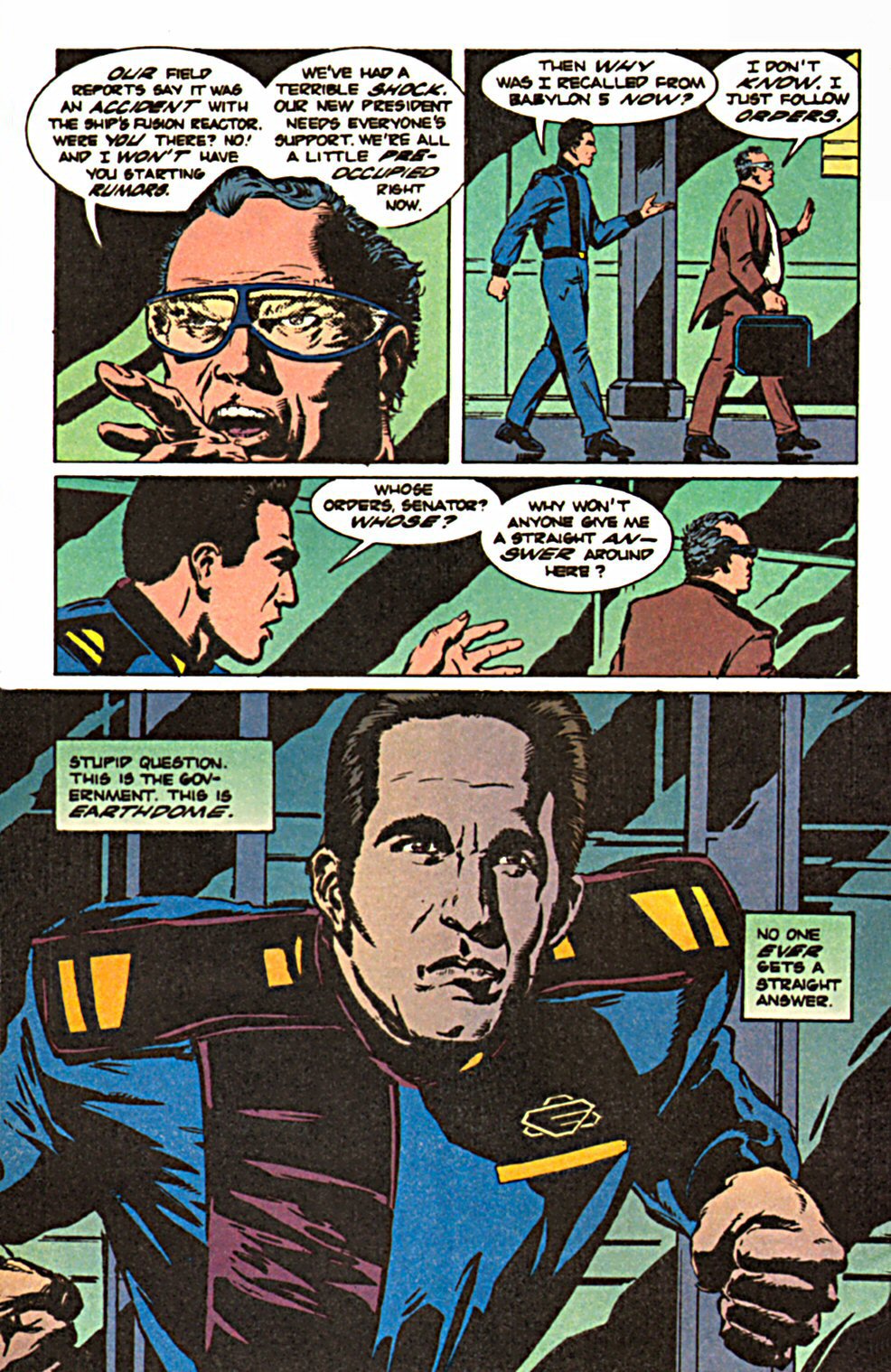 Read online Babylon 5 (1995) comic -  Issue #1 - 8