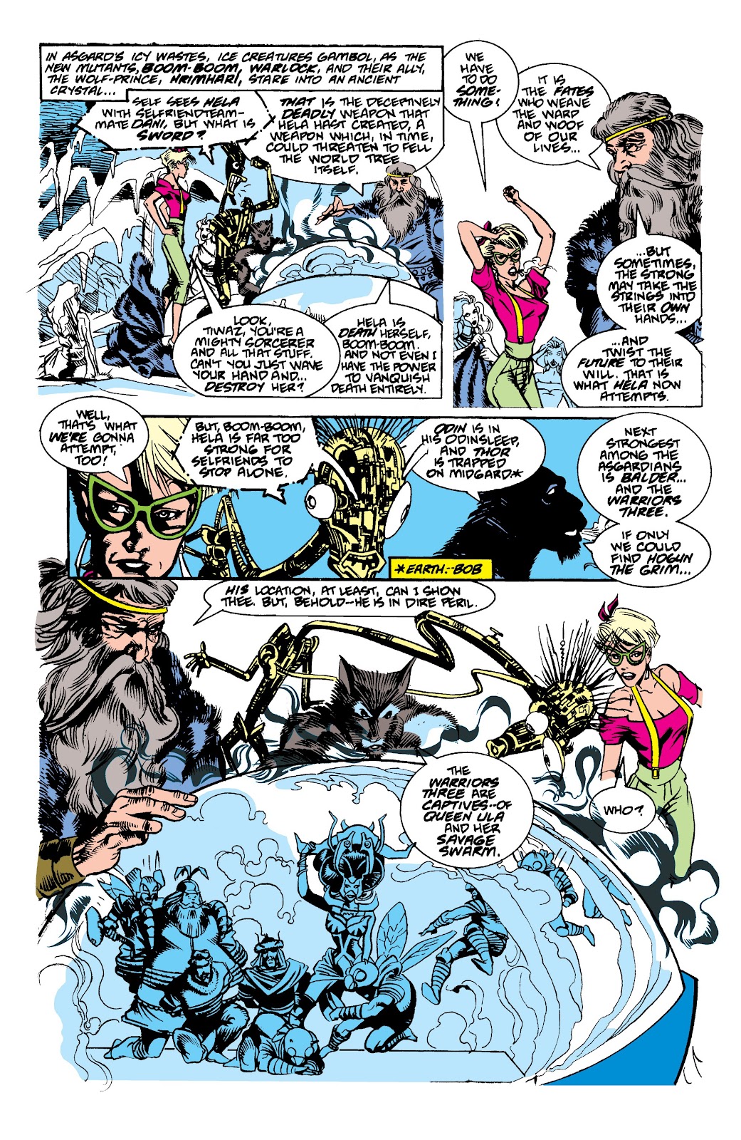 New Mutants Epic Collection issue TPB Curse Of The Valkyries (Part 5) - Page 47