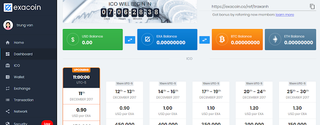 Dự án đầu tư Exacoin - Lending up to 60% tháng Dự án đầu tư Exacoin - Lending up to 60% tháng
