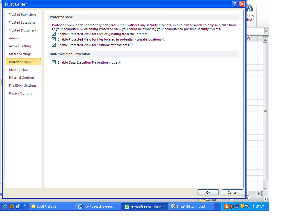 the file could not open in protected view excel the file could not open in protected view excel