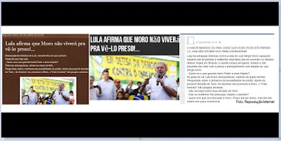 Boato diz que Lula ameaçou o juiz Sérgio Moro.