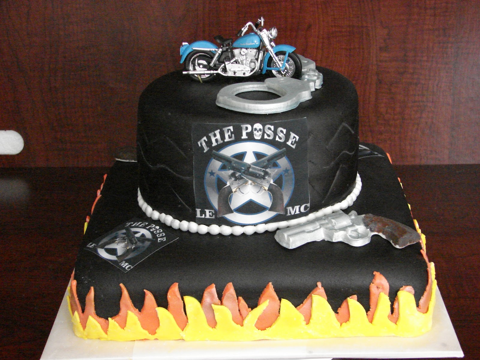 My Cake Hobby: Motorcycle Cake