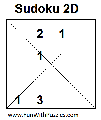 Sudoku 2D (Mini Sudoku Series #10)