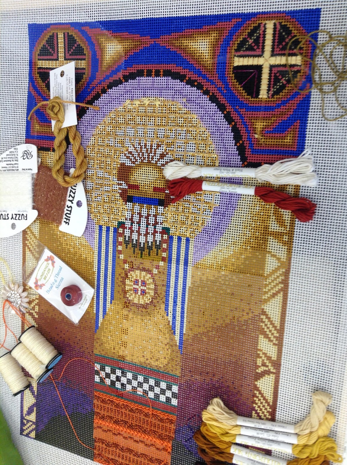 Stitch & Play with Needlepoint Tool Time