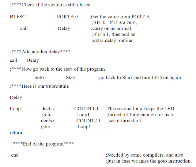 How to Read from Input/Output Ports: PIC Tutorial 5 | Circuit Diagram ...