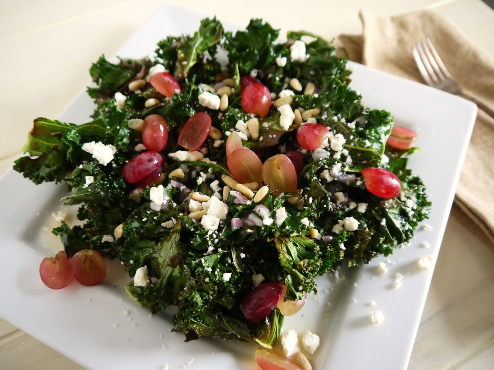 Eighty Twenty 80 Roasted Kale Salad with Lemon Shallot Dressing