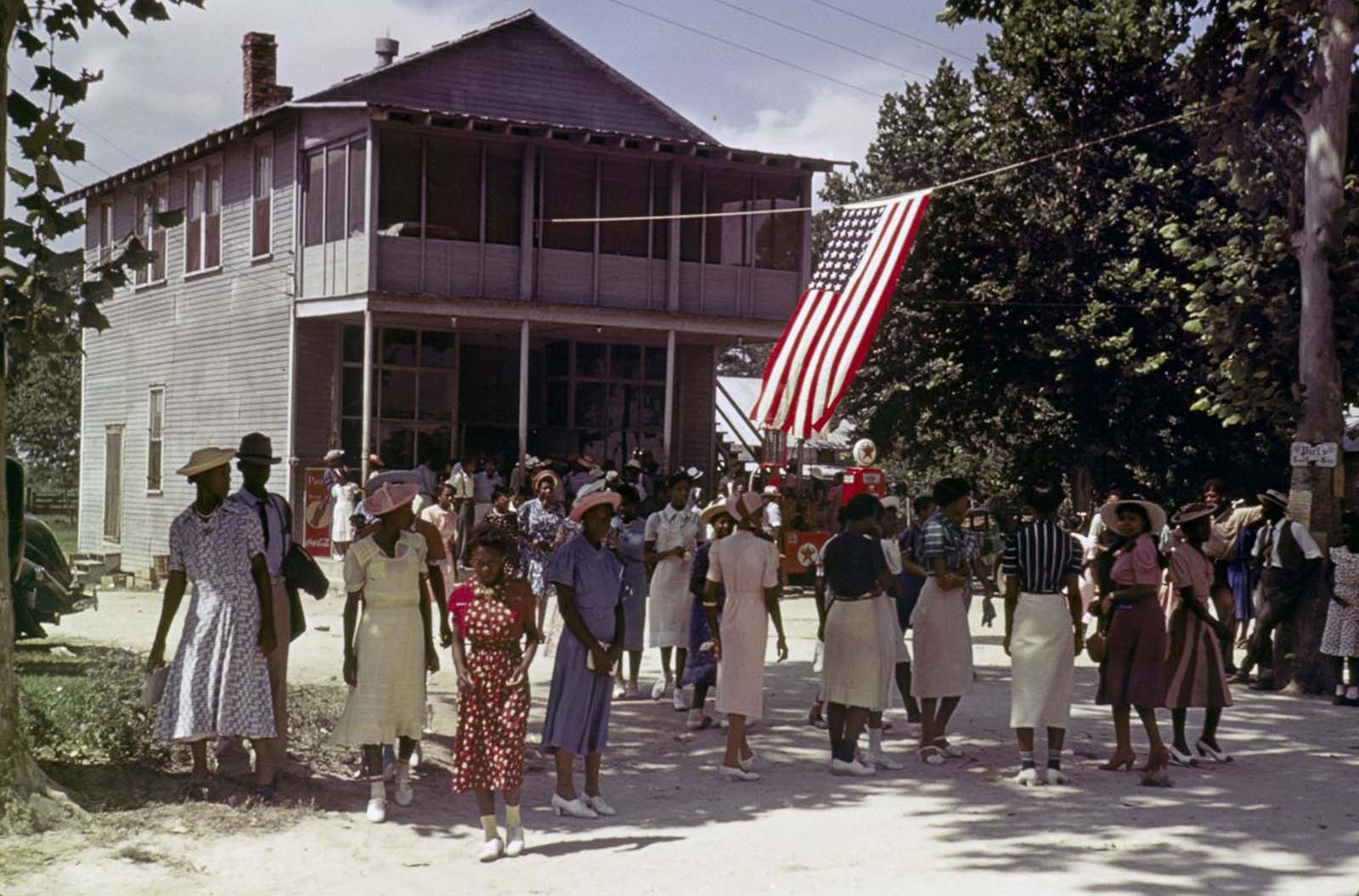 A Fourth of July celebration on St. Helena Island, South Carolina. 1939.