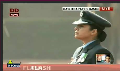 Wing Commander Puja Thakur Lead Guard of Honour for President Barack Obama