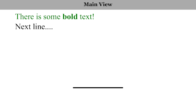 iOS Swift UITextView HTML text example