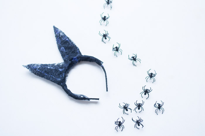 Diadema Halloween encaje