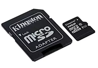 32GB Memory Card with Adapter