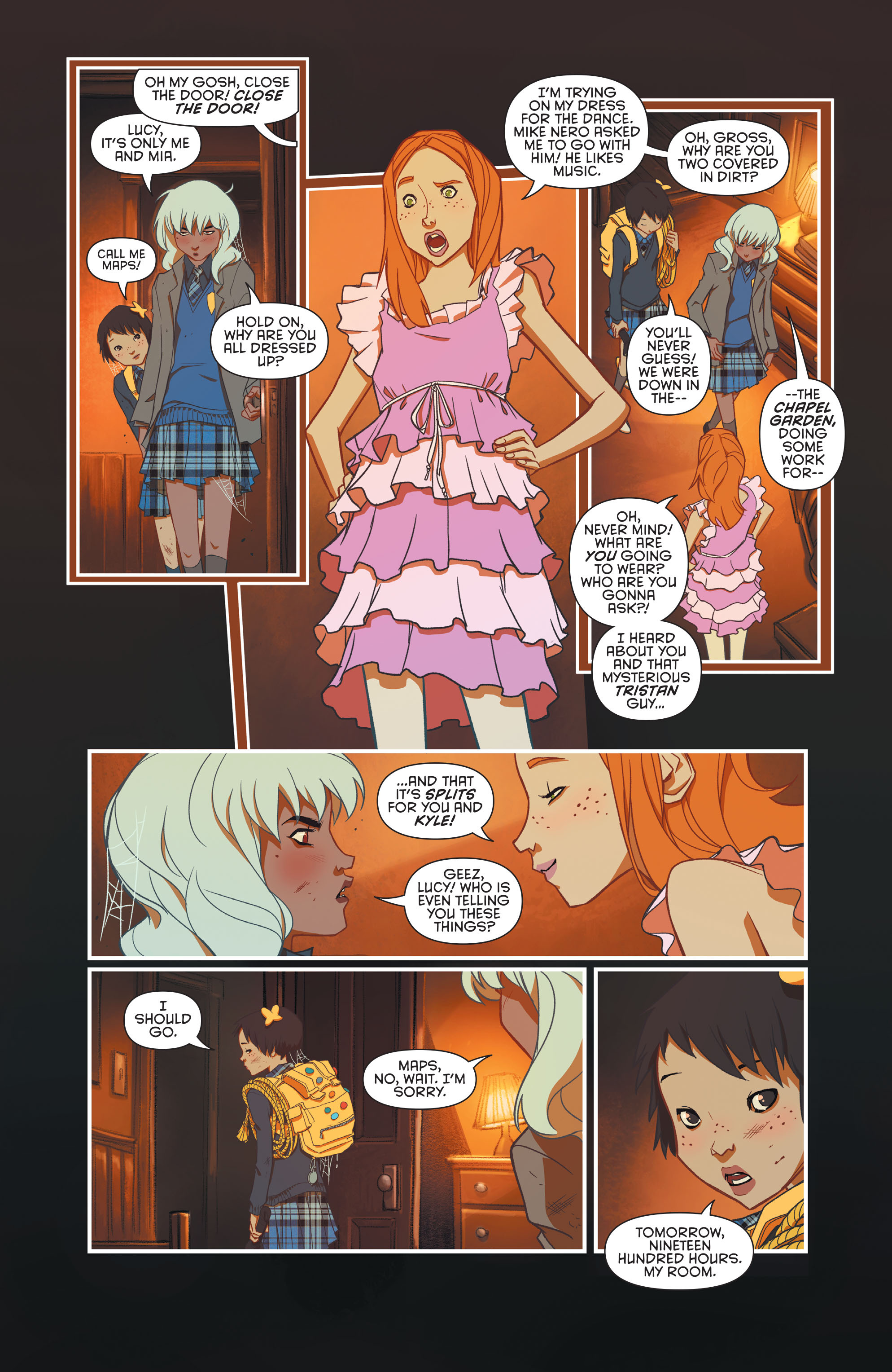 Read online Gotham Academy comic -  Issue #5 - 7