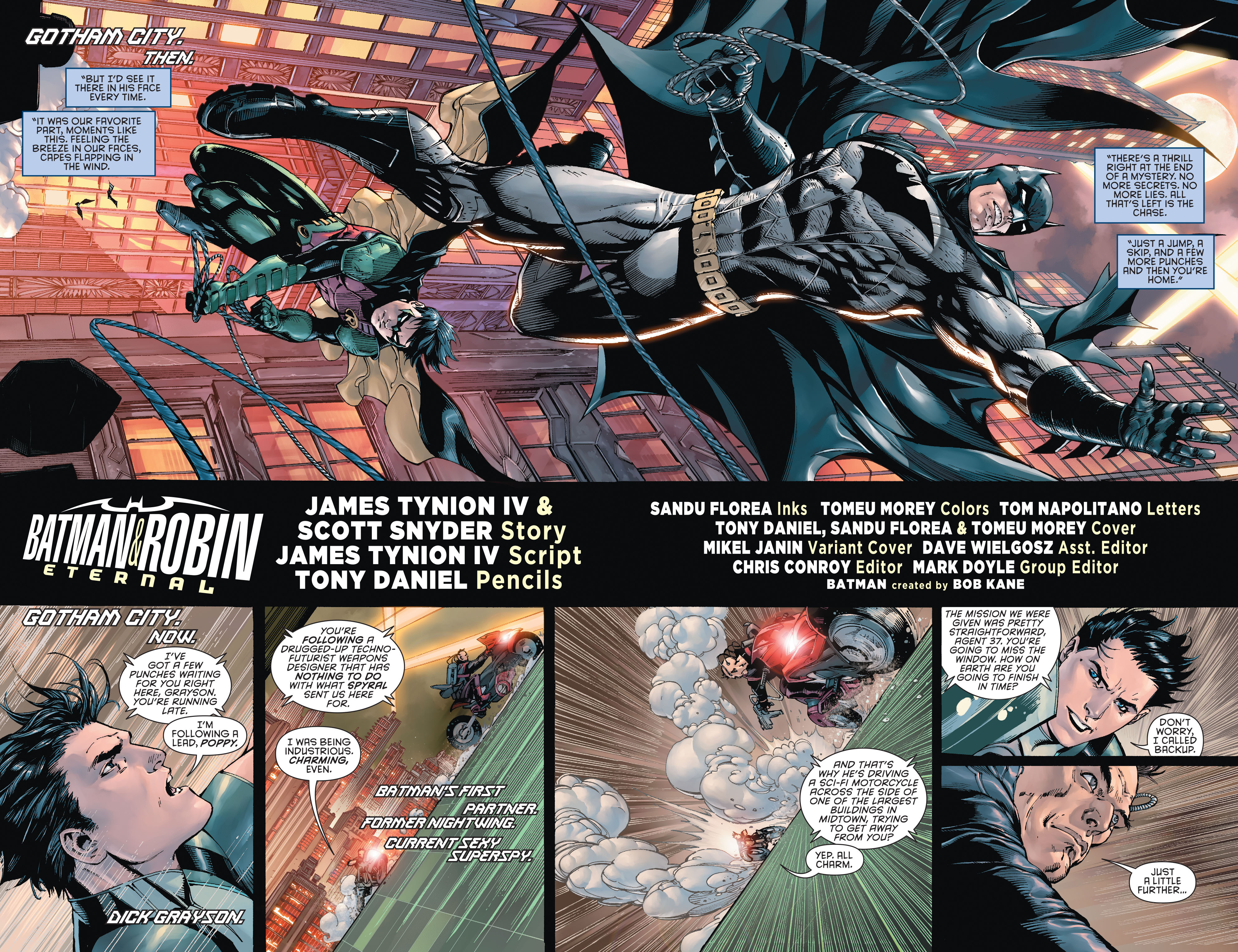 Read online Batman & Robin Eternal comic -  Issue #1 - 5