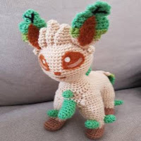 PATRON GRATIS LEAFEON POKEMON AMIGURUMI 30110