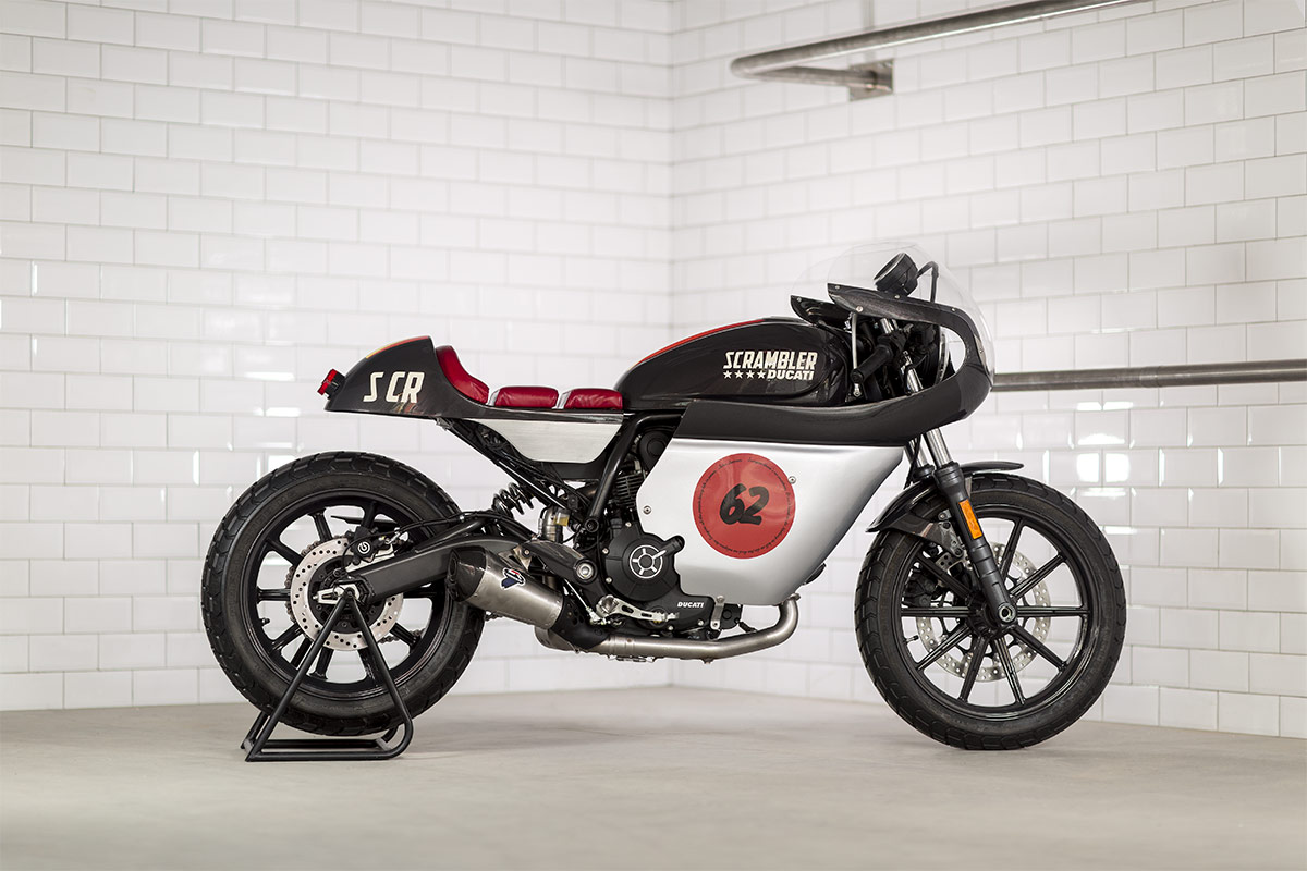Racing Cafè: Ducati Scrambler Sixty2 "Peace" by MrMartini