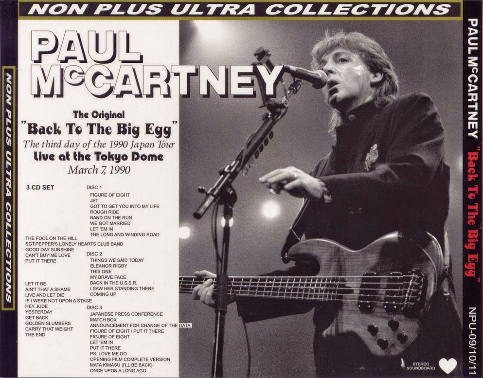 T.U.B.E.: Paul McCartney - 1990-03-07 - Tokyo, JP (SBD/FLAC)