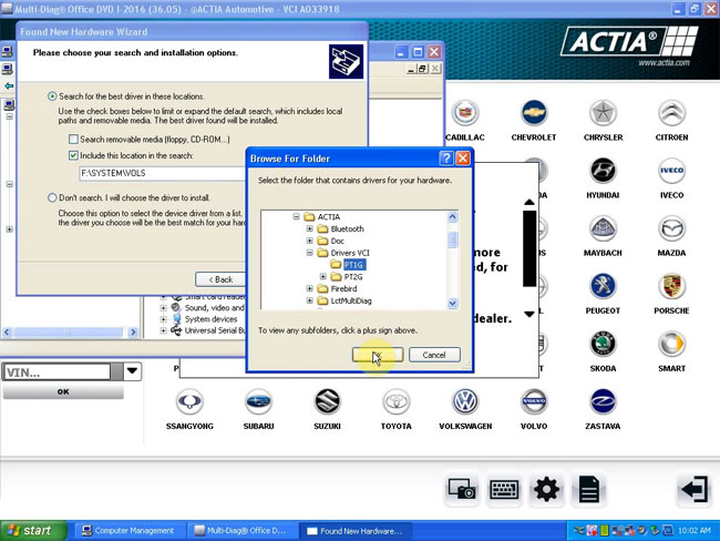 Actia multi diag 2013 vci serial number 1 Actia multi diag 2013 vci serial number 1