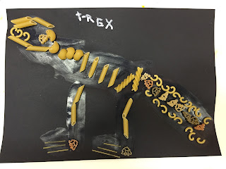 La clase de Mar: DINOSAURIO CON PASTA