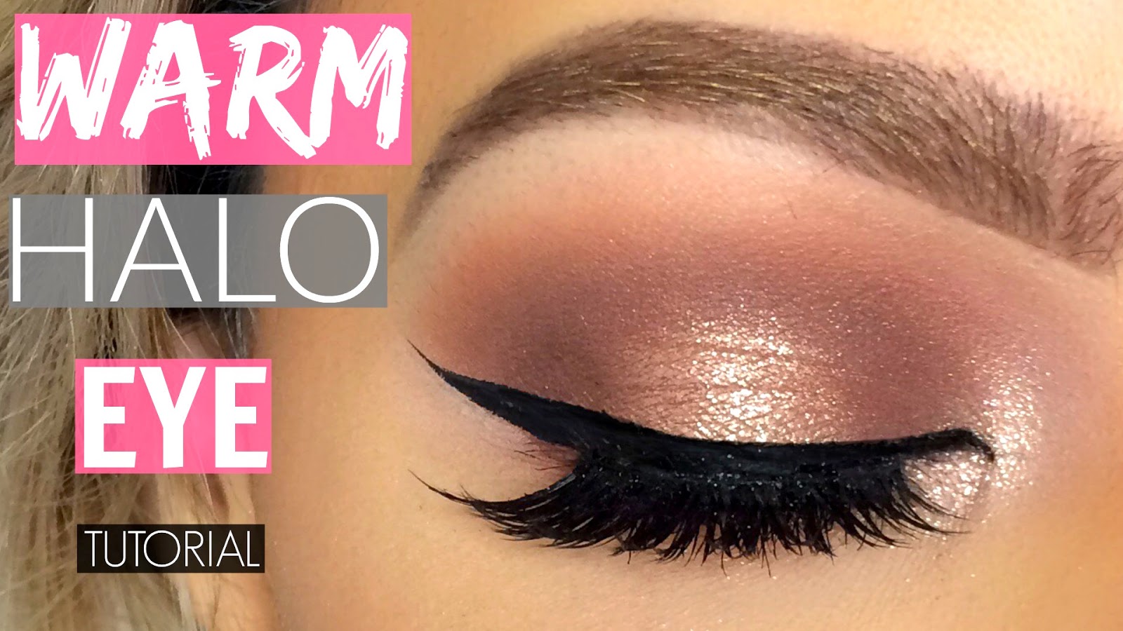 Krystal Allen Beauty Warm Brown & Copper Halo Eye Makeup Tutorial
