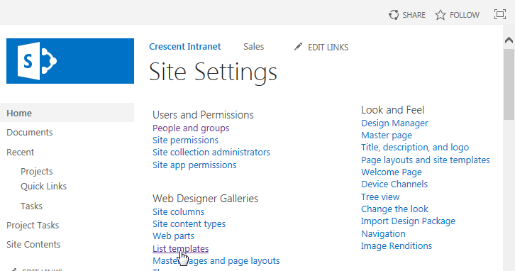 How To Upload List Template In Sharepoint 2017 Diary