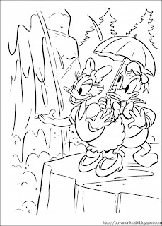 Boyama Kitabı - Paint Book - Coloring Book - Caillou, Dora,Ayı Winny