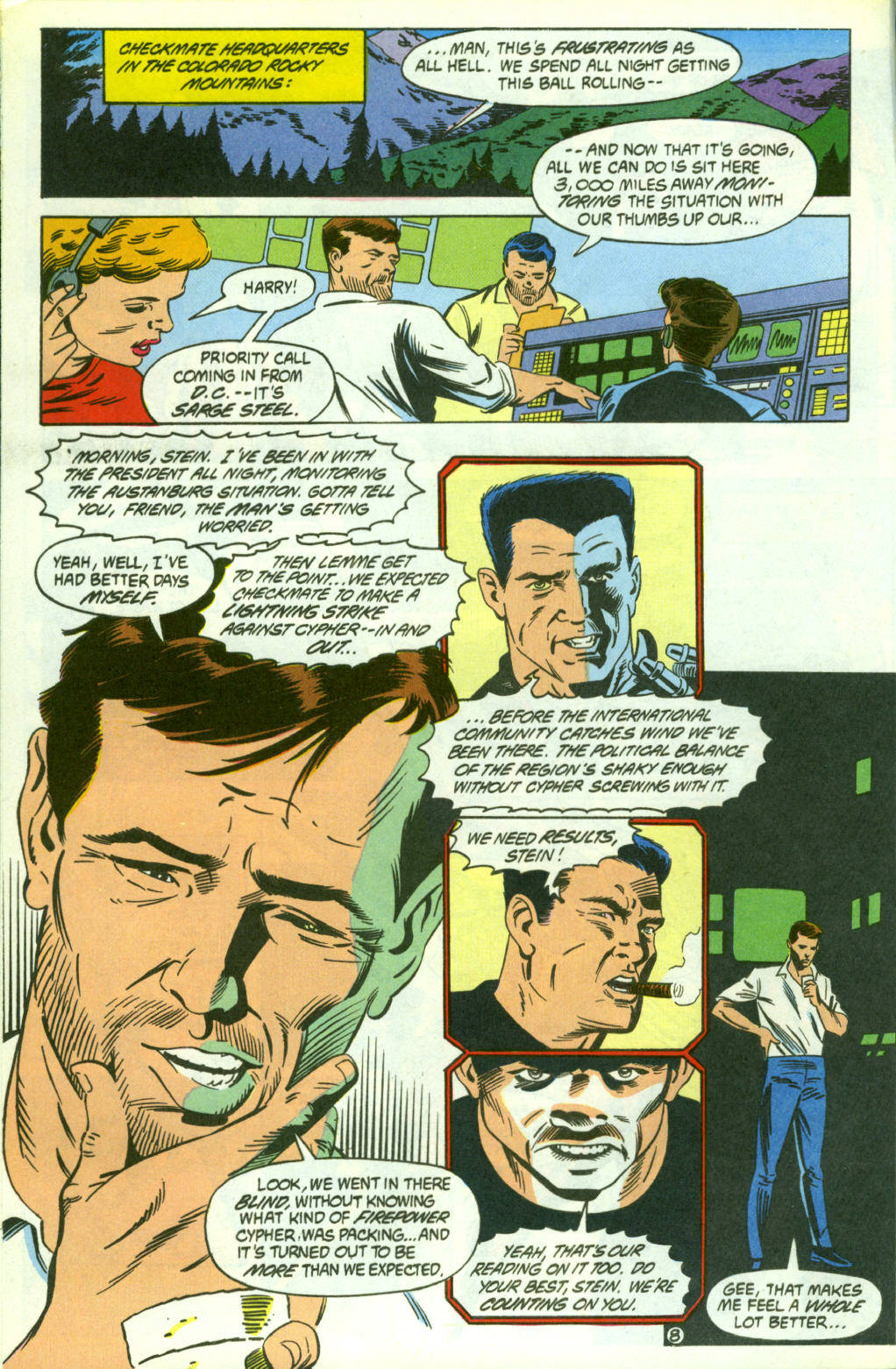 Read online Checkmate (1988) comic -  Issue #33 - 8